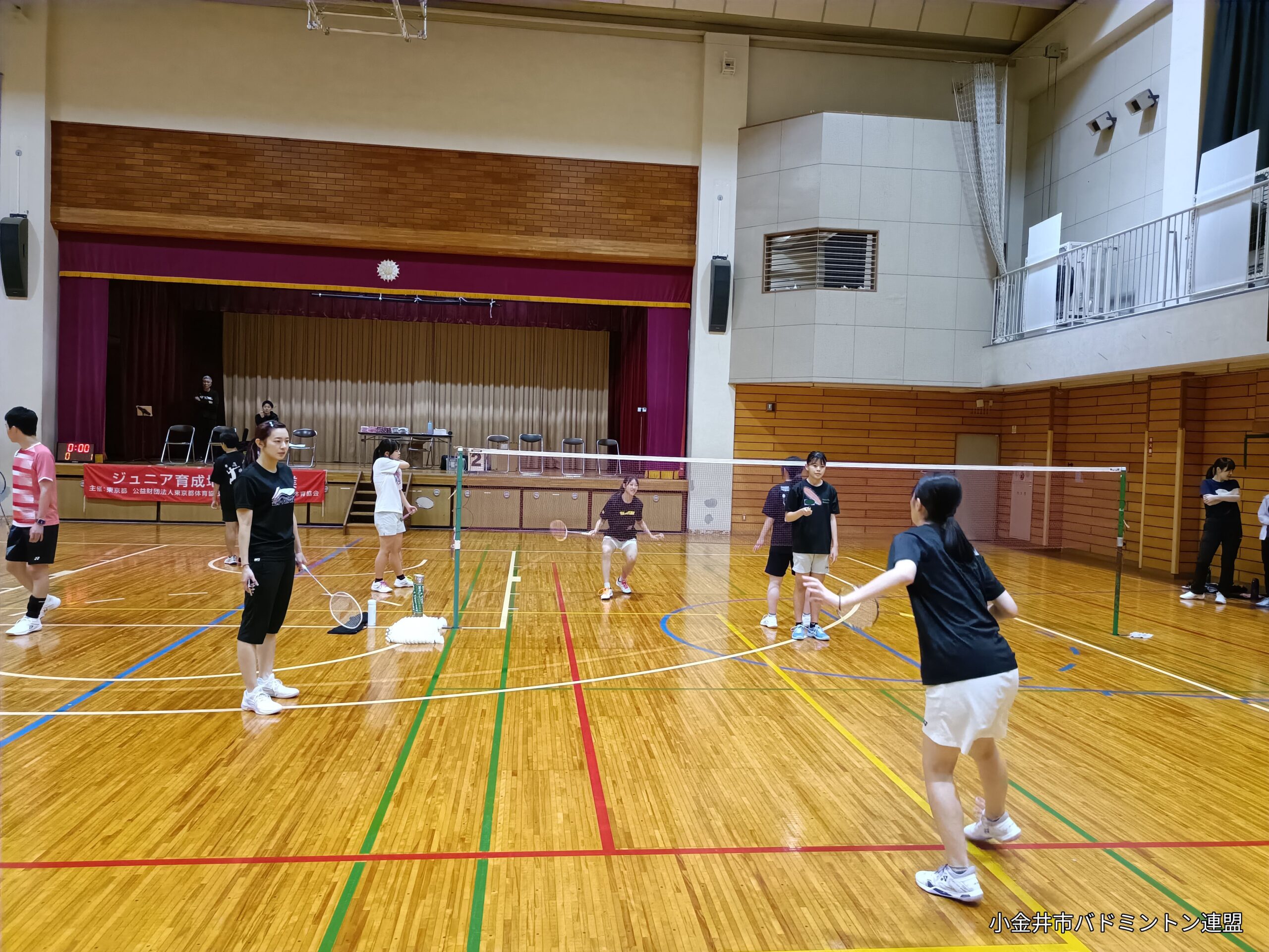 高橋さんによる指導風景